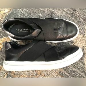 Cole Haan Grand Series Slip On Sneakers in Black